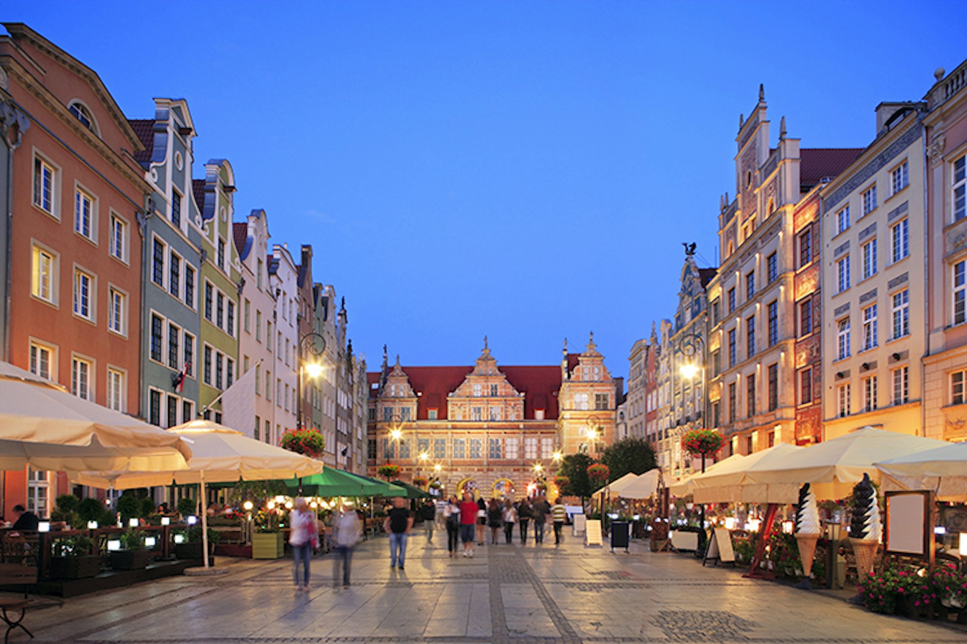 Gdańsk's Dlugi Targ Square