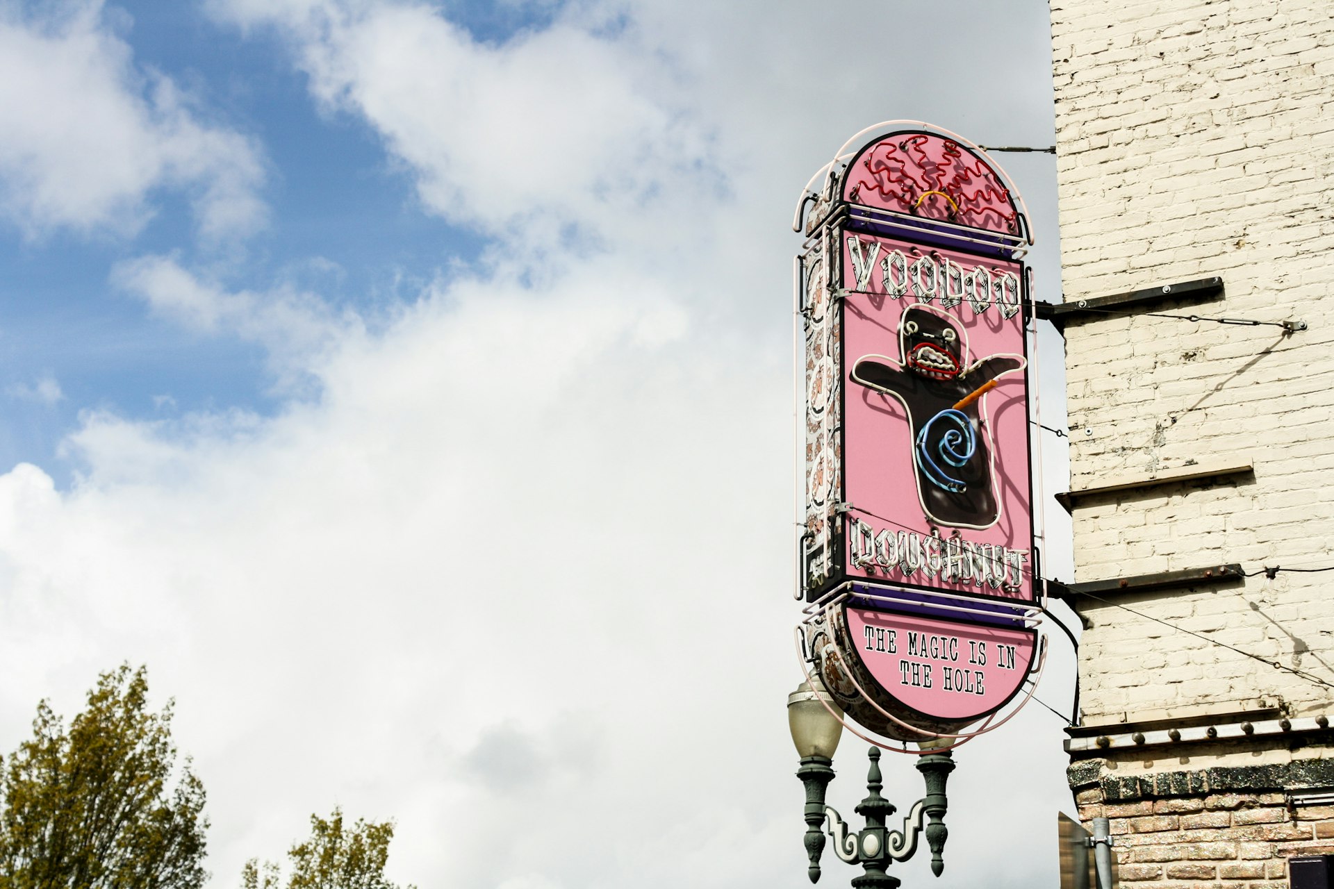 Since 2002, Voodoo Doughnut has been rolling out delicious – and sometimes strange – pastries to waiting customers. Image by Alexander Howard / Lonely Planet