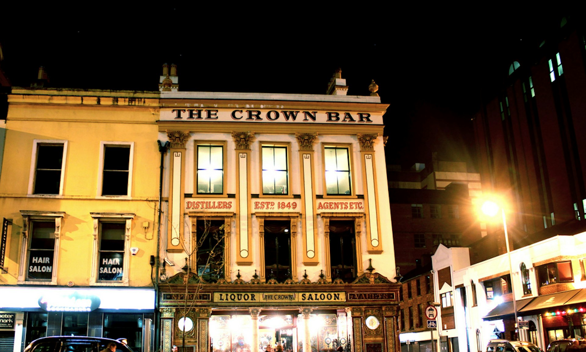 The Crown Liquor Saloon. 