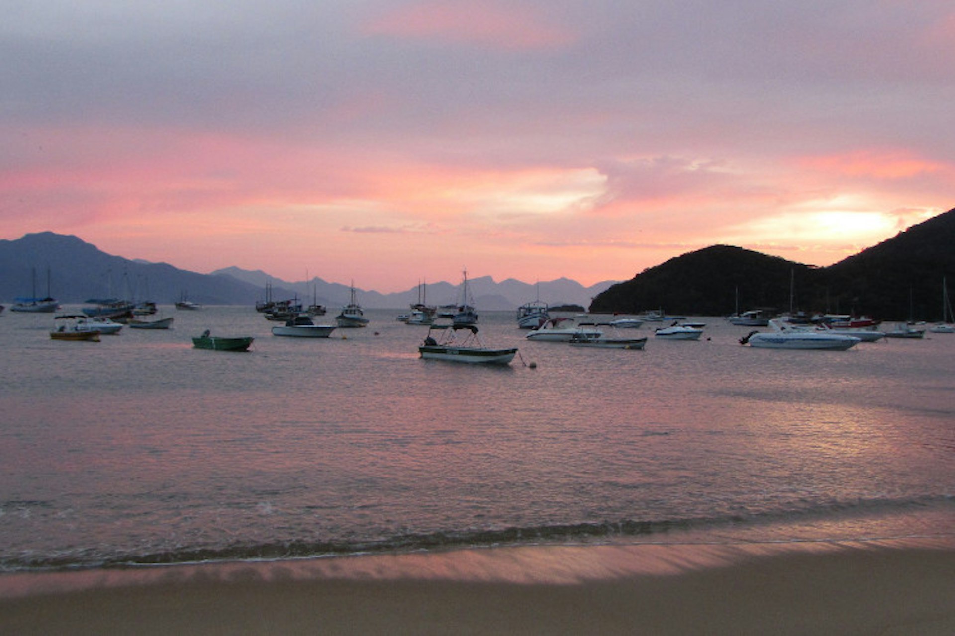 Sublime sunrise from Praia do Canto, Ilha Grande. Image by Gregor Clark / Lonely Planet