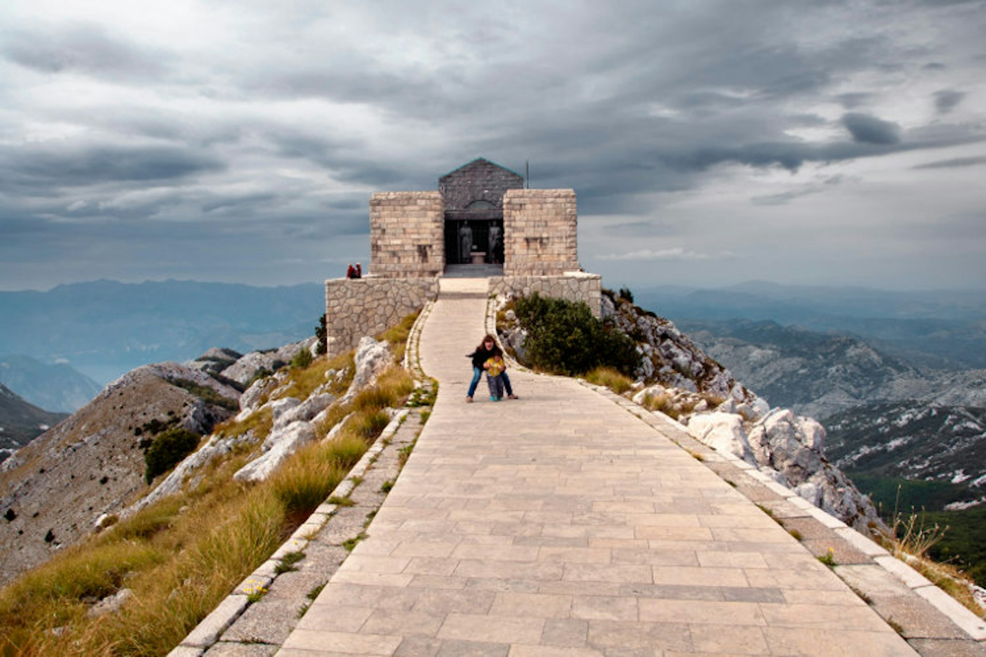 Njegoš Mausoleum in Lovćen National Park is a great back-road drive from Kotor. Image by Paul Biris / Getty Images