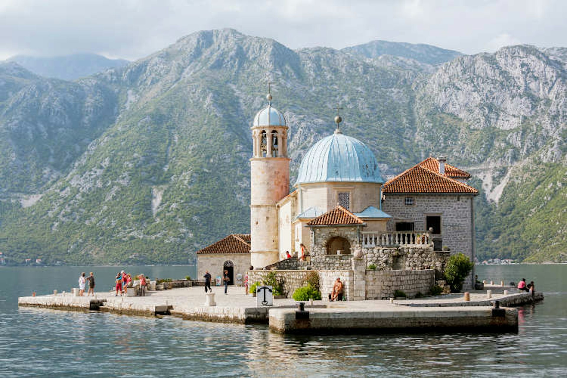 Our-Lady-of-the-Rocks offshore from Perast is a wonderful boat trip from Kotor. Image by Julian Love / Lonely Planet