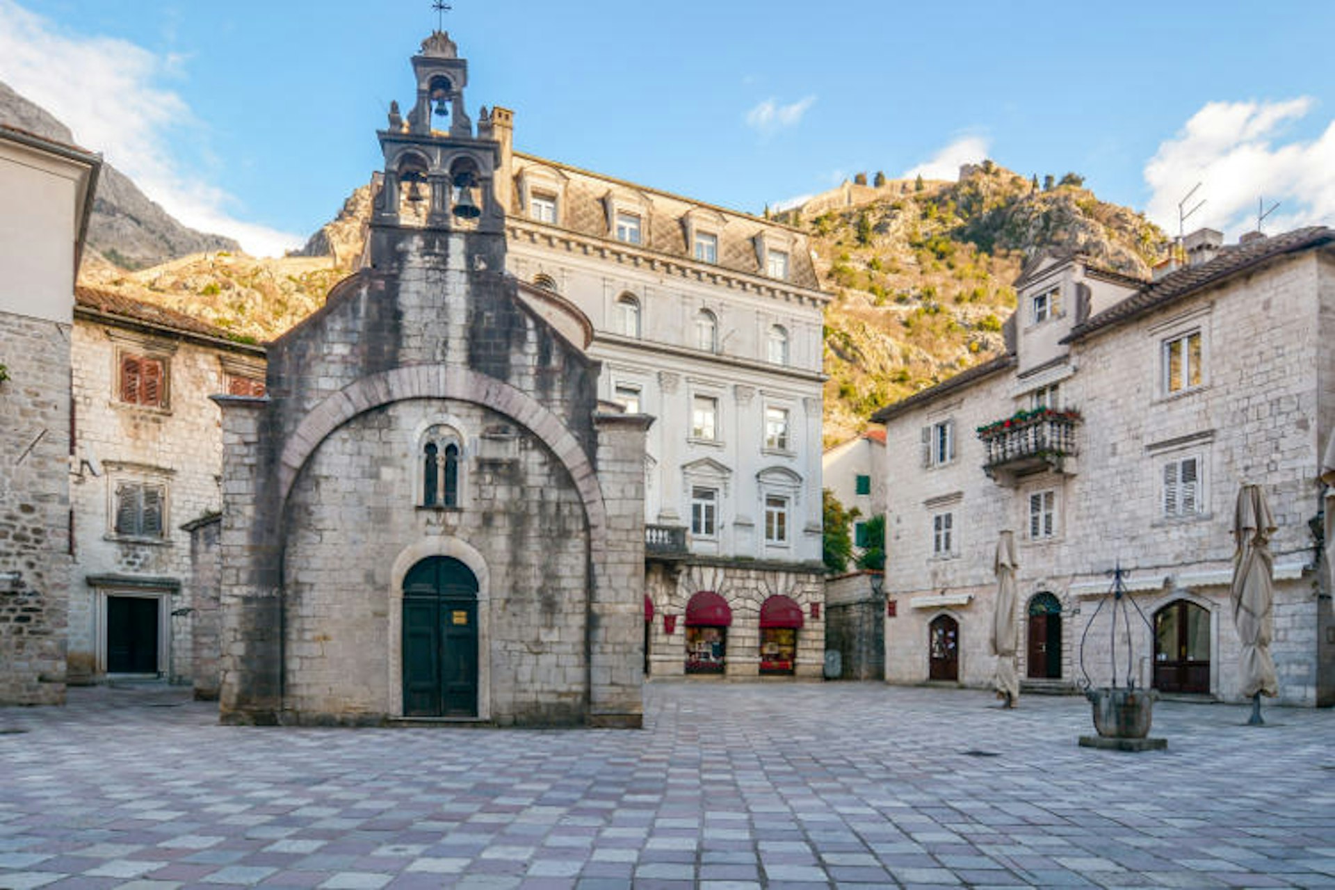 St Luke’s Church in Kotor used to have both a Catholic and an Orthodox altar. Image by valram / Getty Images