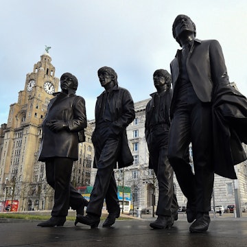 Features - TOPSHOT-CORRECTION-BRITAIN-ENTERTAINMENT-ART-MUSIC-THE BEATLES