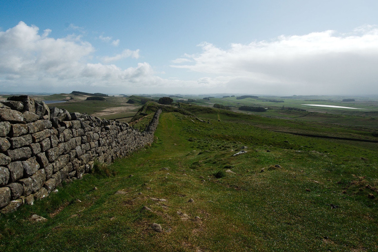 Hadrian's Wall. Image by Magnus Hagdorn / CC BY-SA 2.0