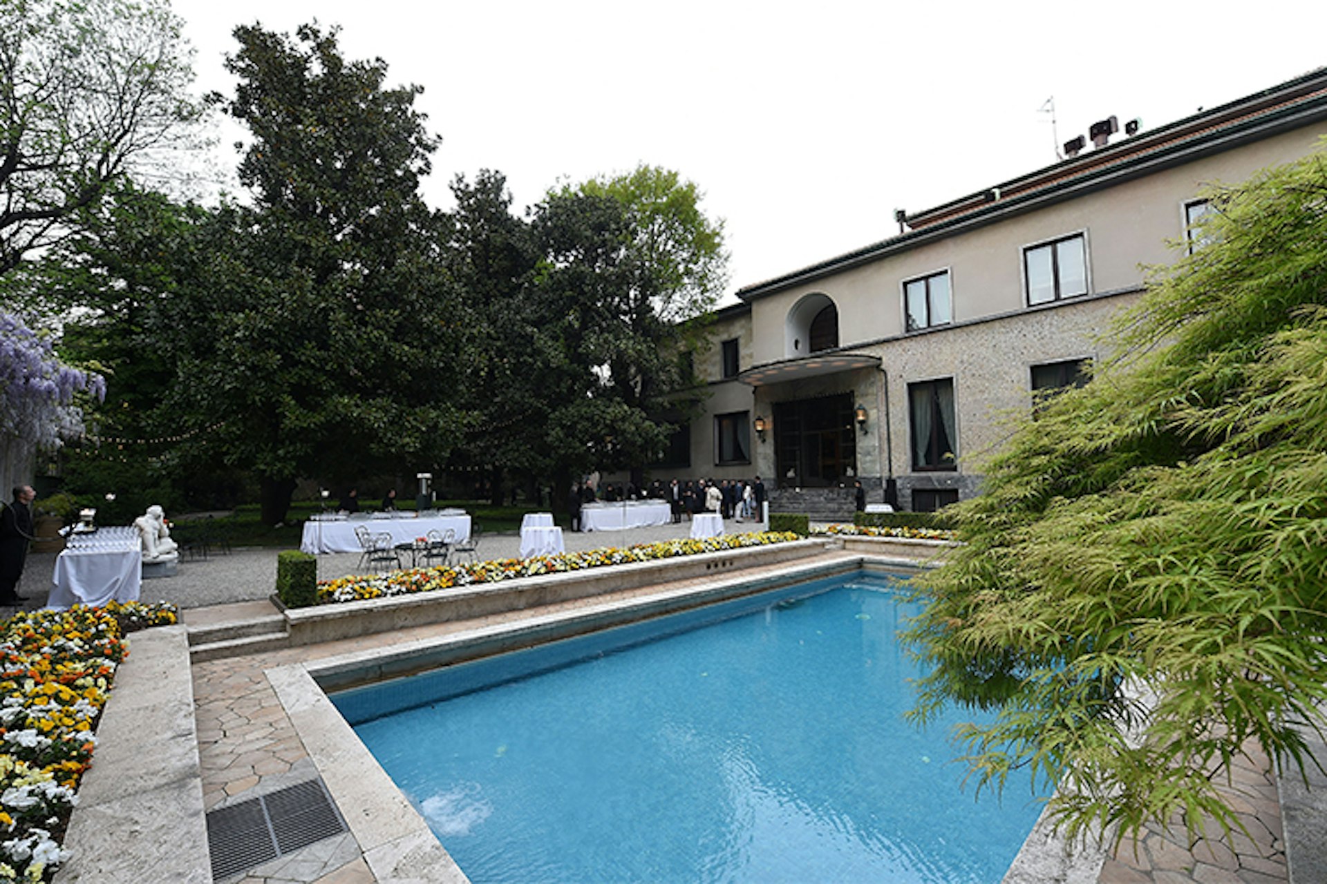 The Villa Necchi in Milan, Italy