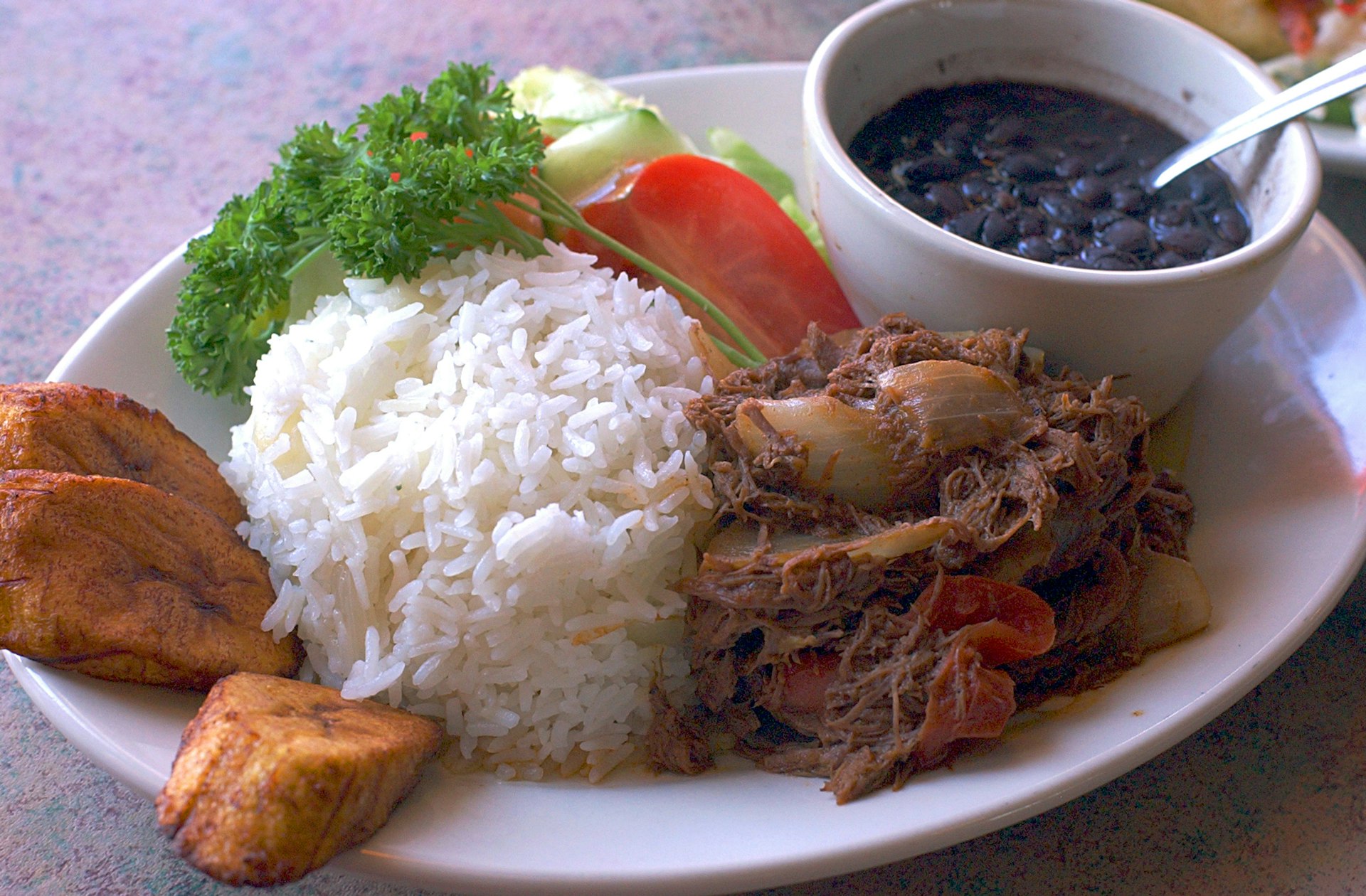 Ropa vieja, a traditional Cuban dish. Image by Ricky Carioti / The Washington Post / Getty Images