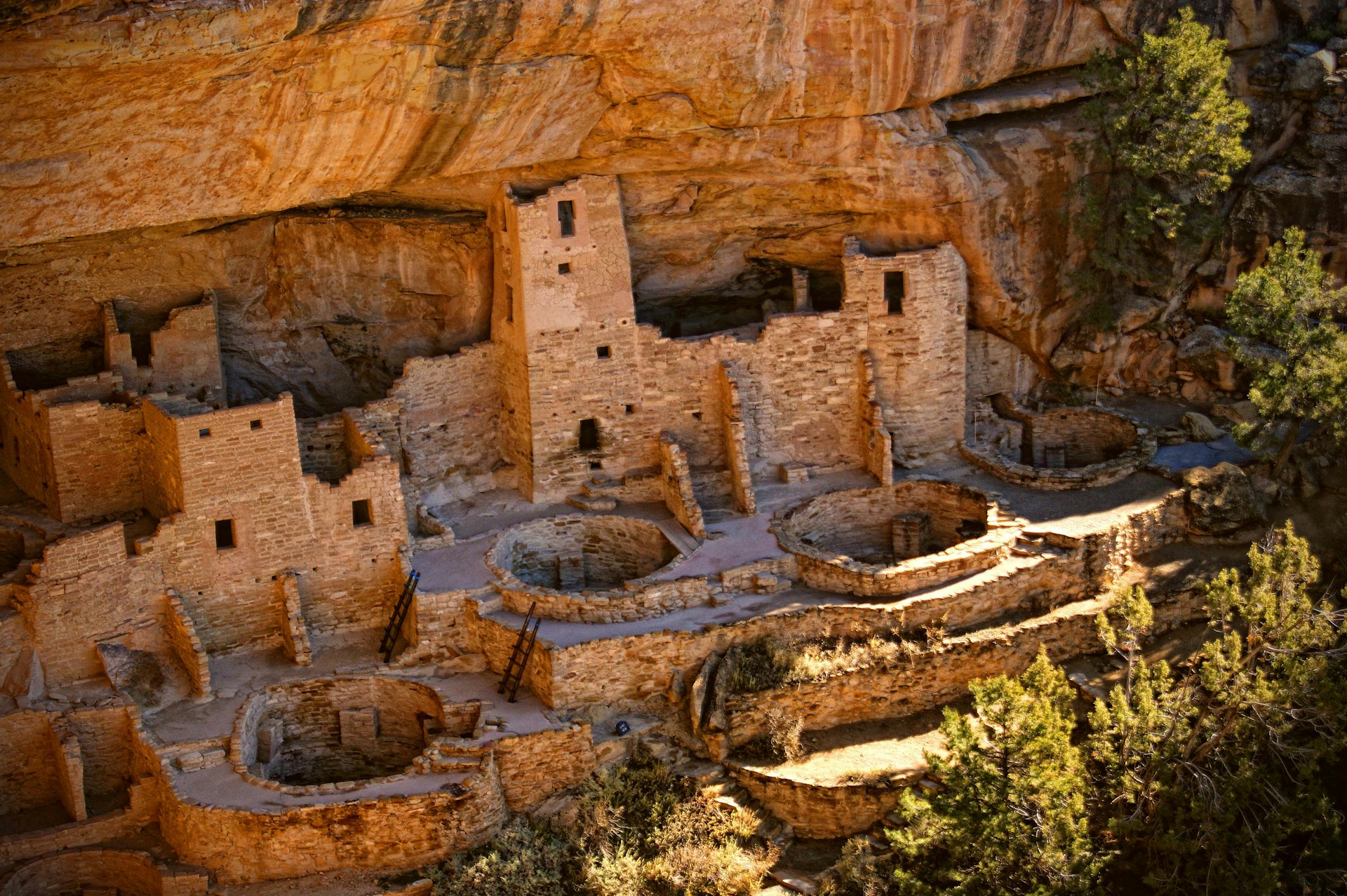 The iconic and mysterious Cliff Palace at Mesa Verde National Park. Image by www.infinitahighway.com.br / Moment / Getty