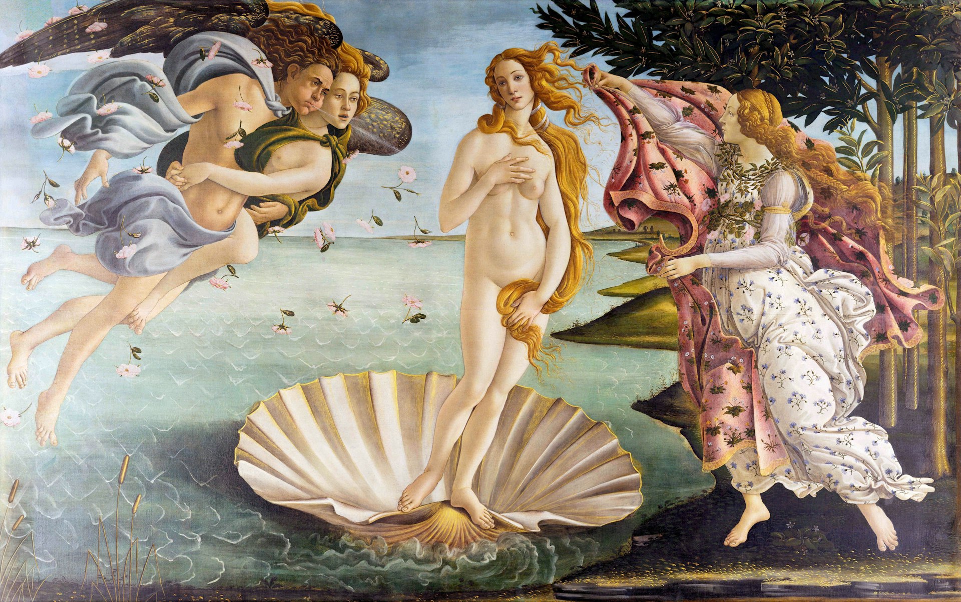 Botticelli's Birth of Venus is just one of the masterpieces on display at the Uffizi Museum. Image by GraphicaArtis / Getty Images 