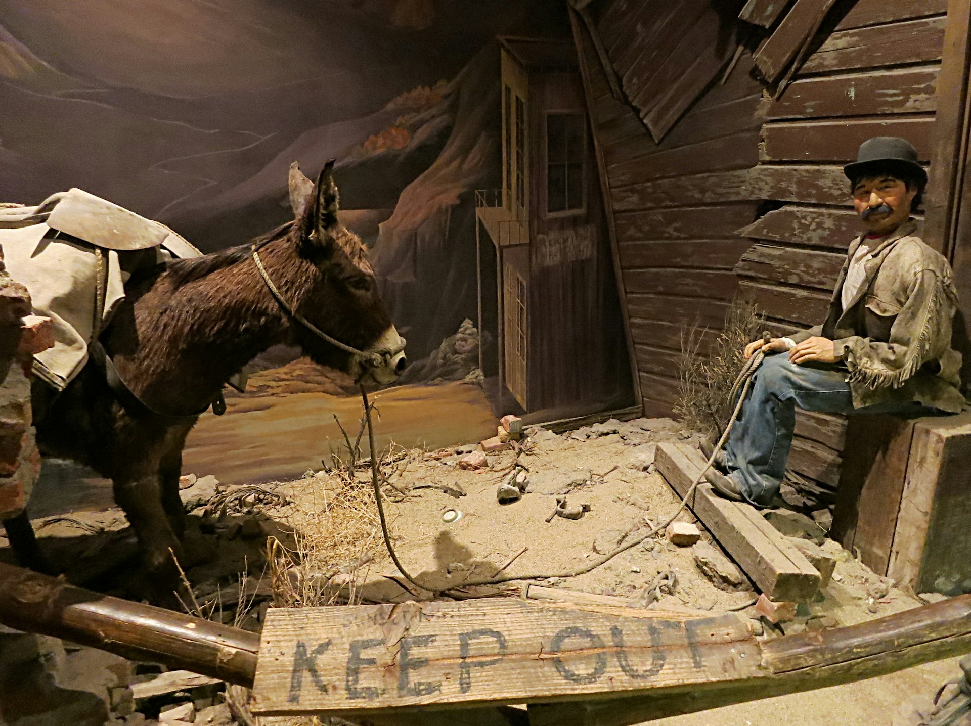 Nevada State Museum houses a series of exhibits on the state's history, including reconstructions of mining communities. Image by Clifton Wilkinson / Lonely Planet