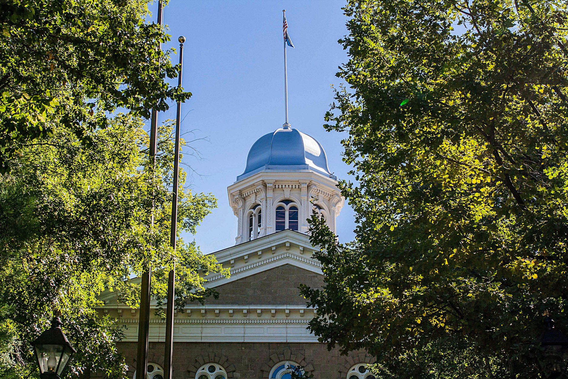 Nevada's state capitol is in Carson City, topped with a (not real) silver cupola. Image by Alexander Howard / Lonely Planet