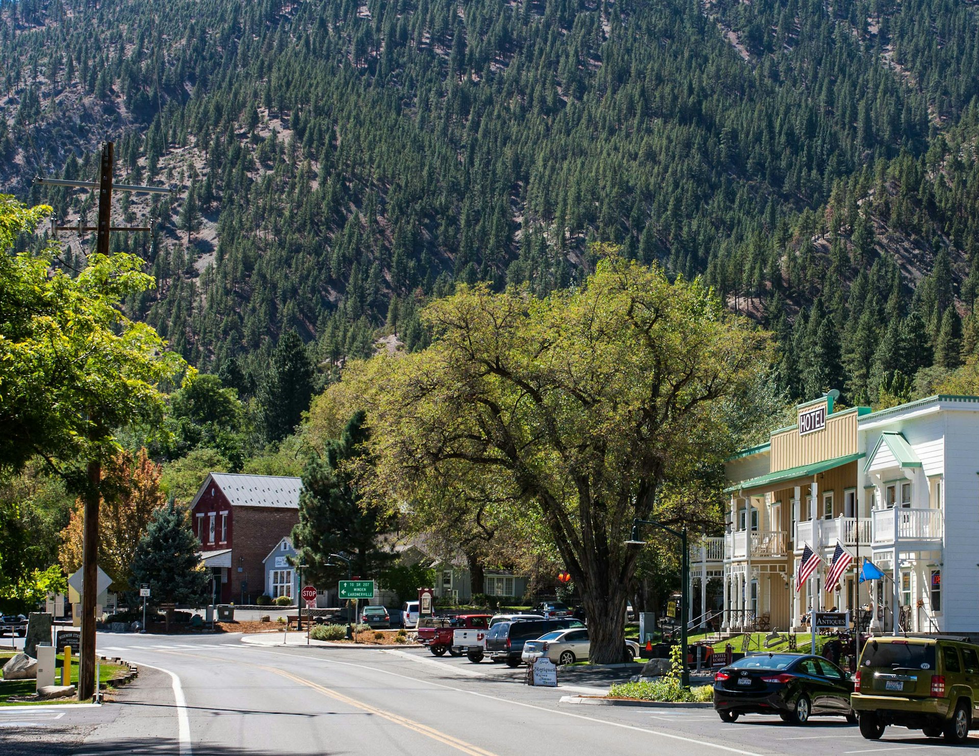 Small but perfectly formed Genoa was Nevada's first permanent settlement. Image by Alexander Howard / Lonely Planet