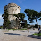 The White Tower is one of Thessaloniki’s most recognisable sights. Image by Anita Isalska / Lonely Planet