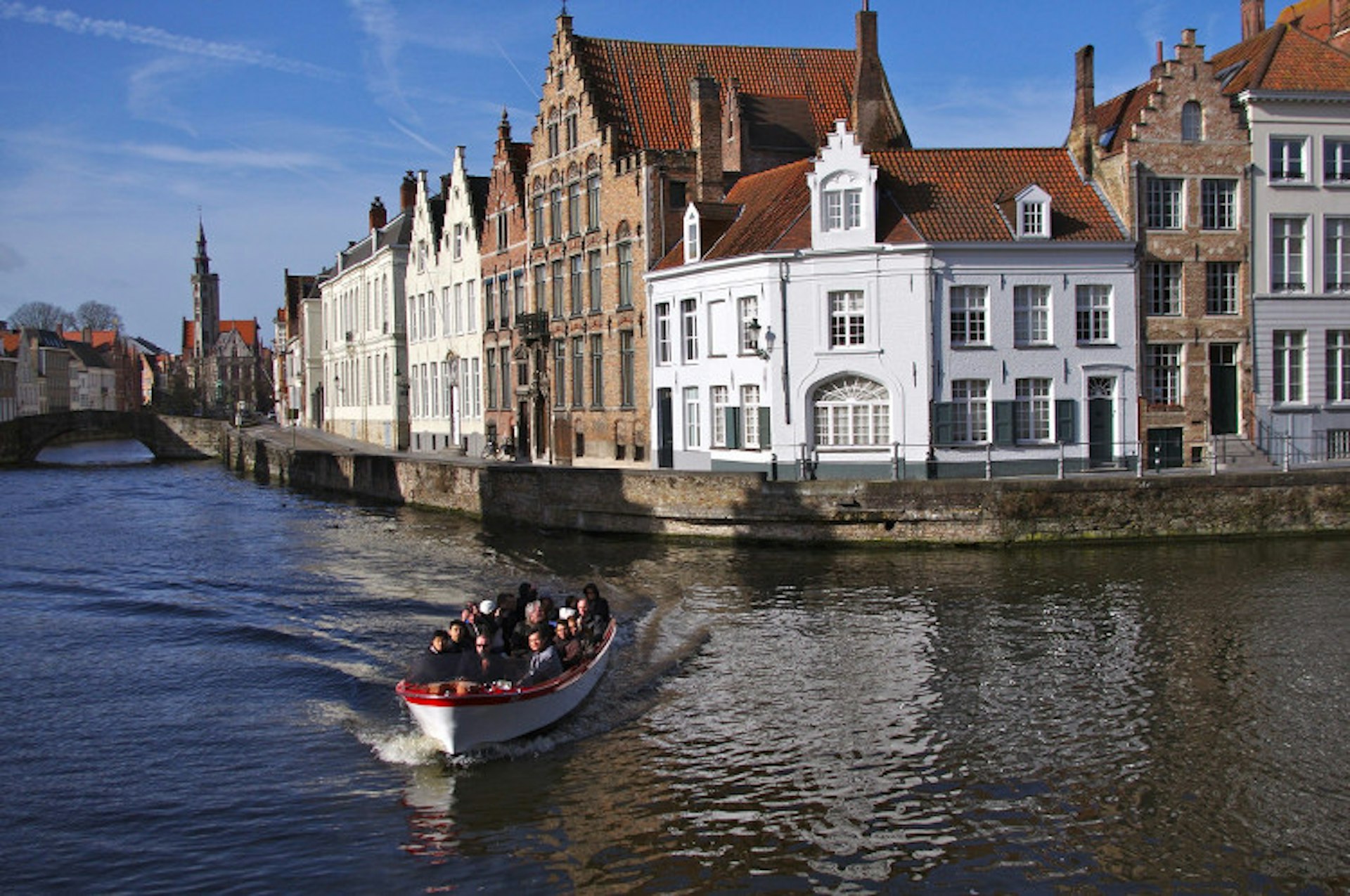 Bruges canal boat