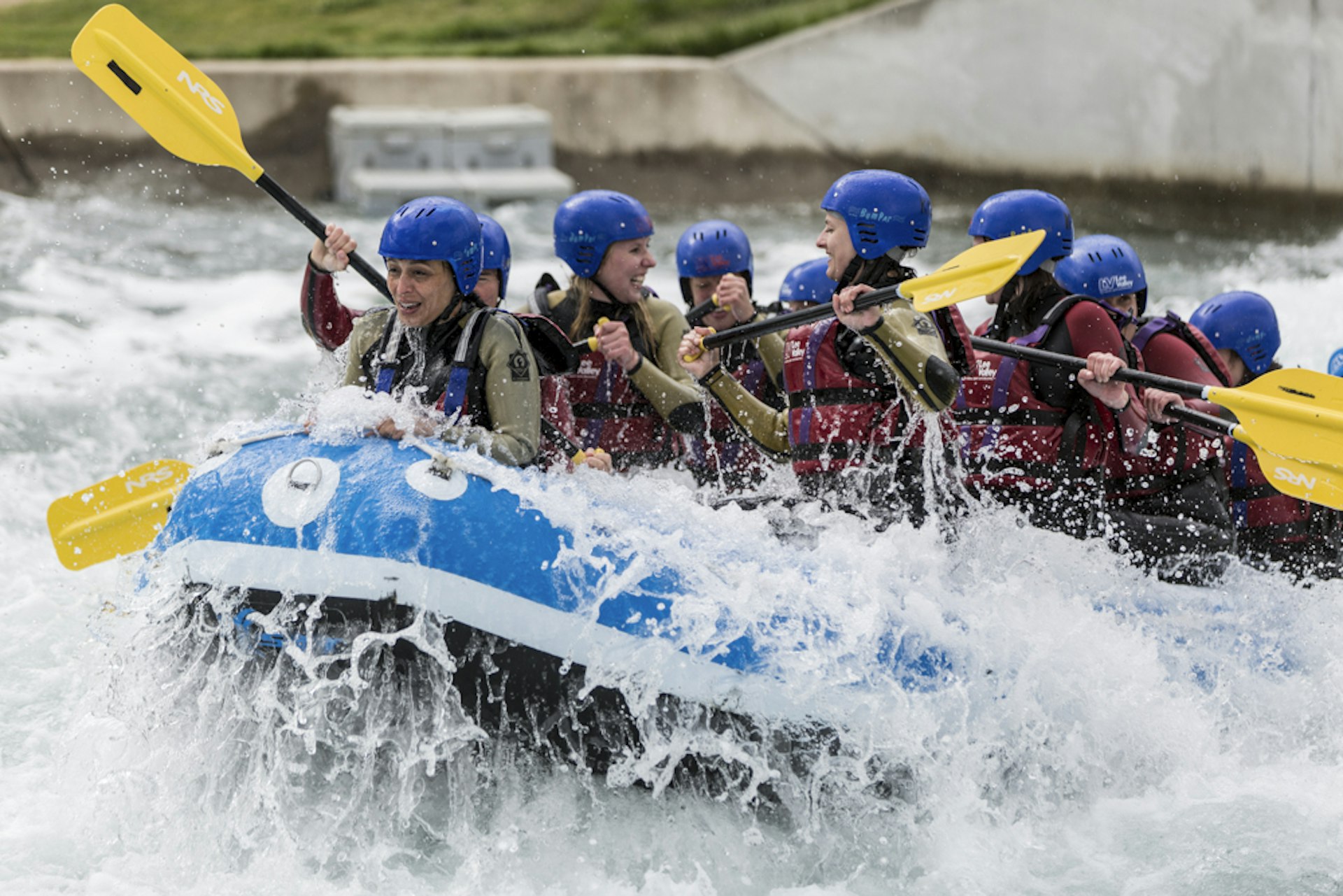 Rafting at Lee Valley. Image by Lee Valley White Water Centre