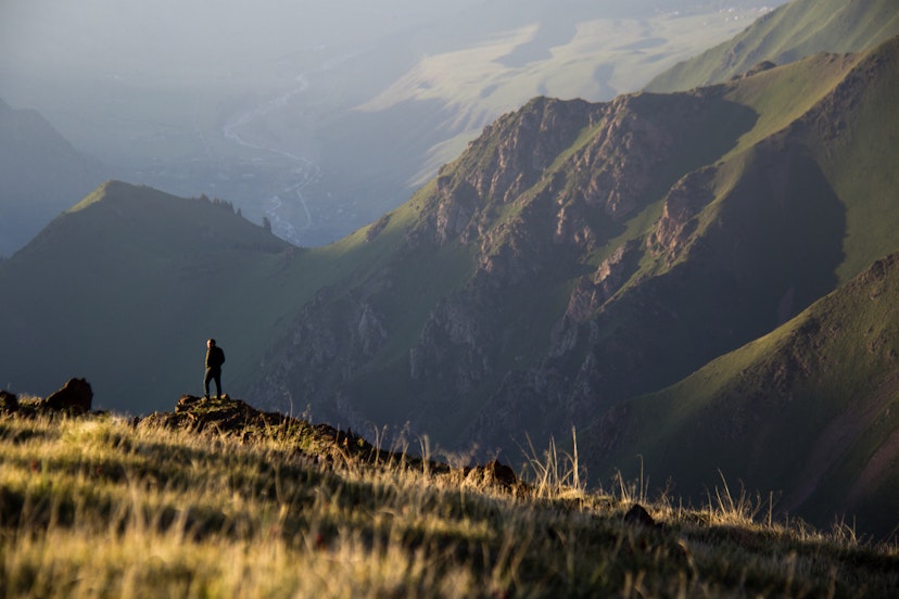 The 40km double-loop trail at Kegeti is only three hours from Bishkek. Image by Stephen Lioy / Lonely Planet