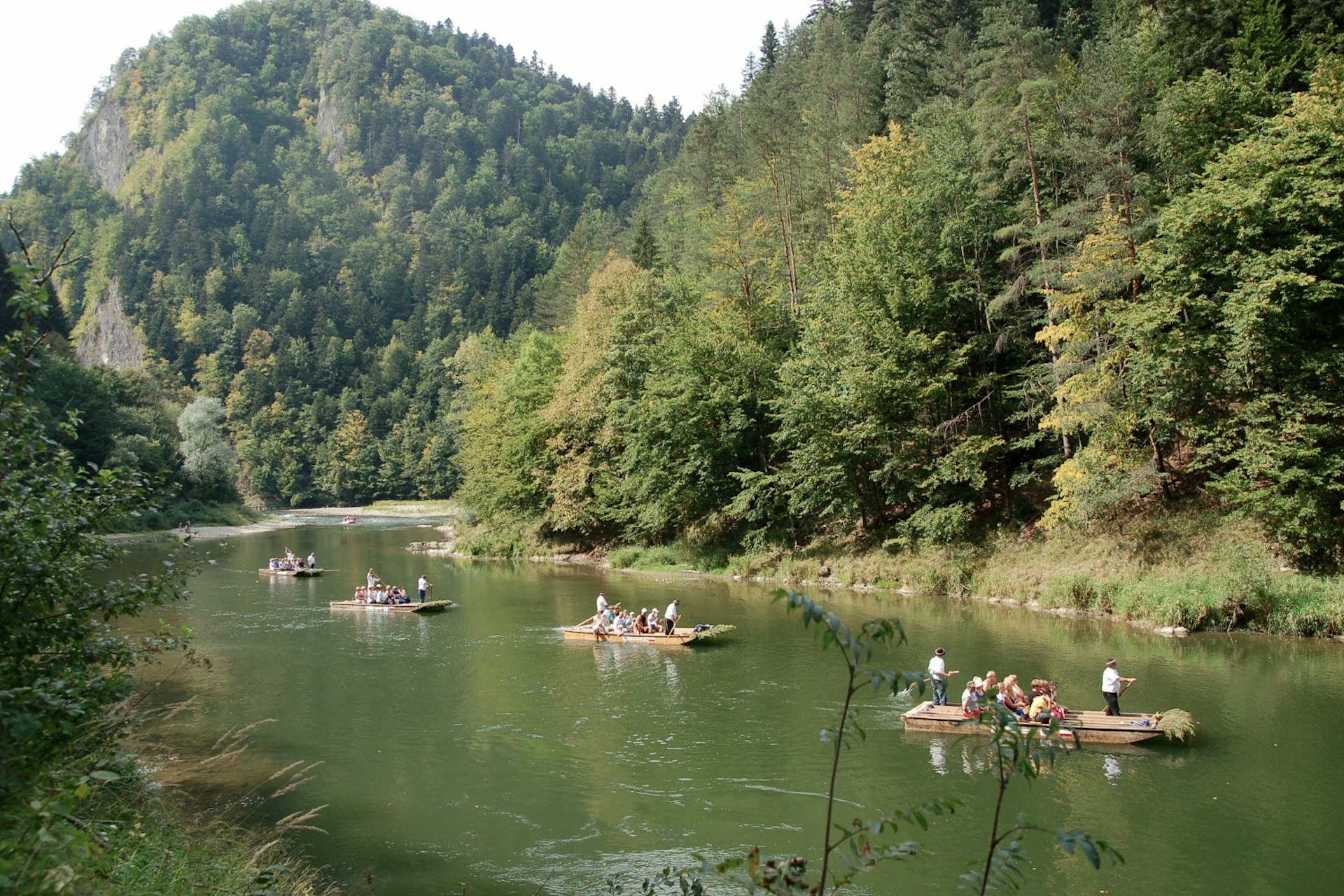 Rafting the Dunajec River