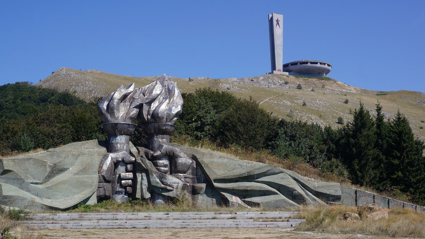 Bulgaria's derelict Buzludzha monument © Anita Isalska / Lonely Planet
