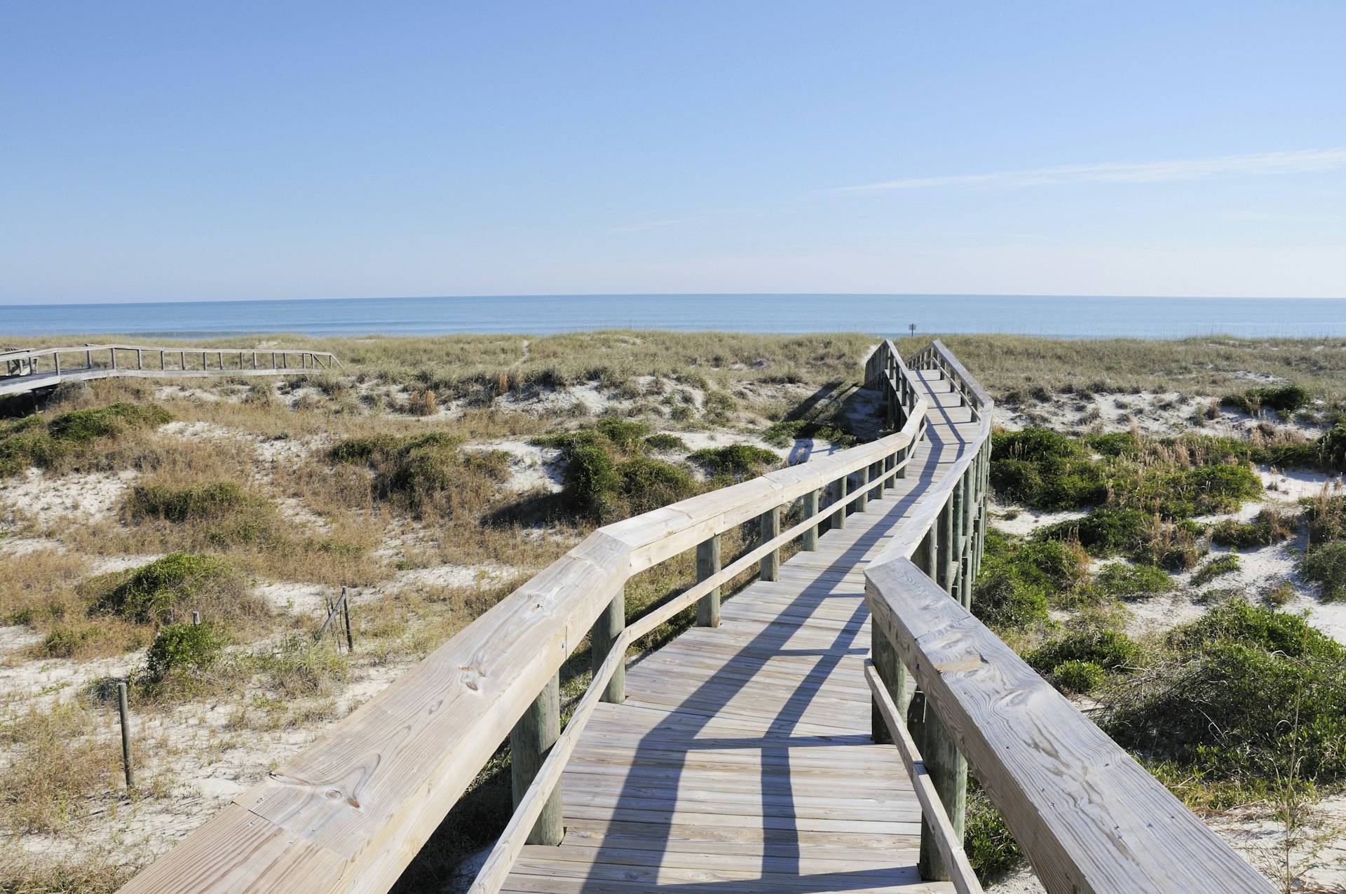 Sand dunes on Amelia Island. Photo by Jason Titzer / Getty Images.