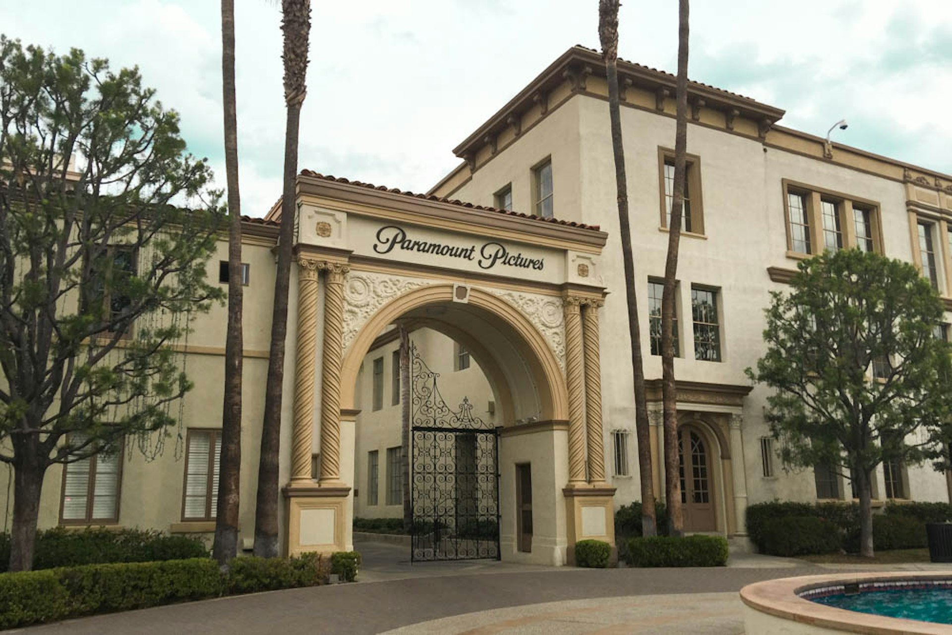 The famous arch of Paramount Pictures is part of a visit to their studios. © Tim Richards / Lonely Planet
