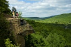 Features - Devils Den State Park Yellow Rock Overlook West Fork.  Image courtesy of Arkansas Department of Parks and Tourism