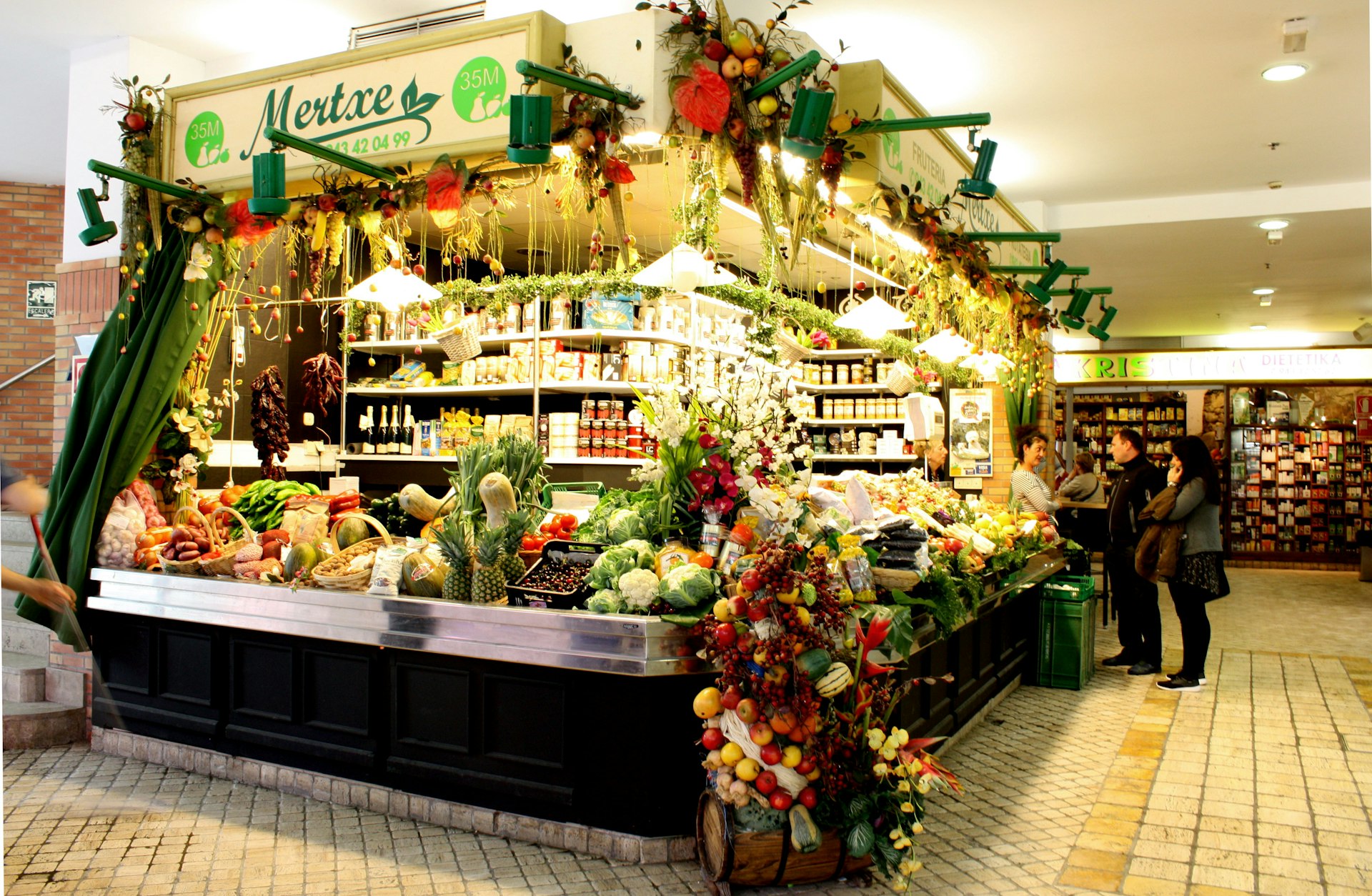 La Bretxa market is where locals, chefs and visitors can all stock up on delicious food © Lorna Parkes / Lonely Planet