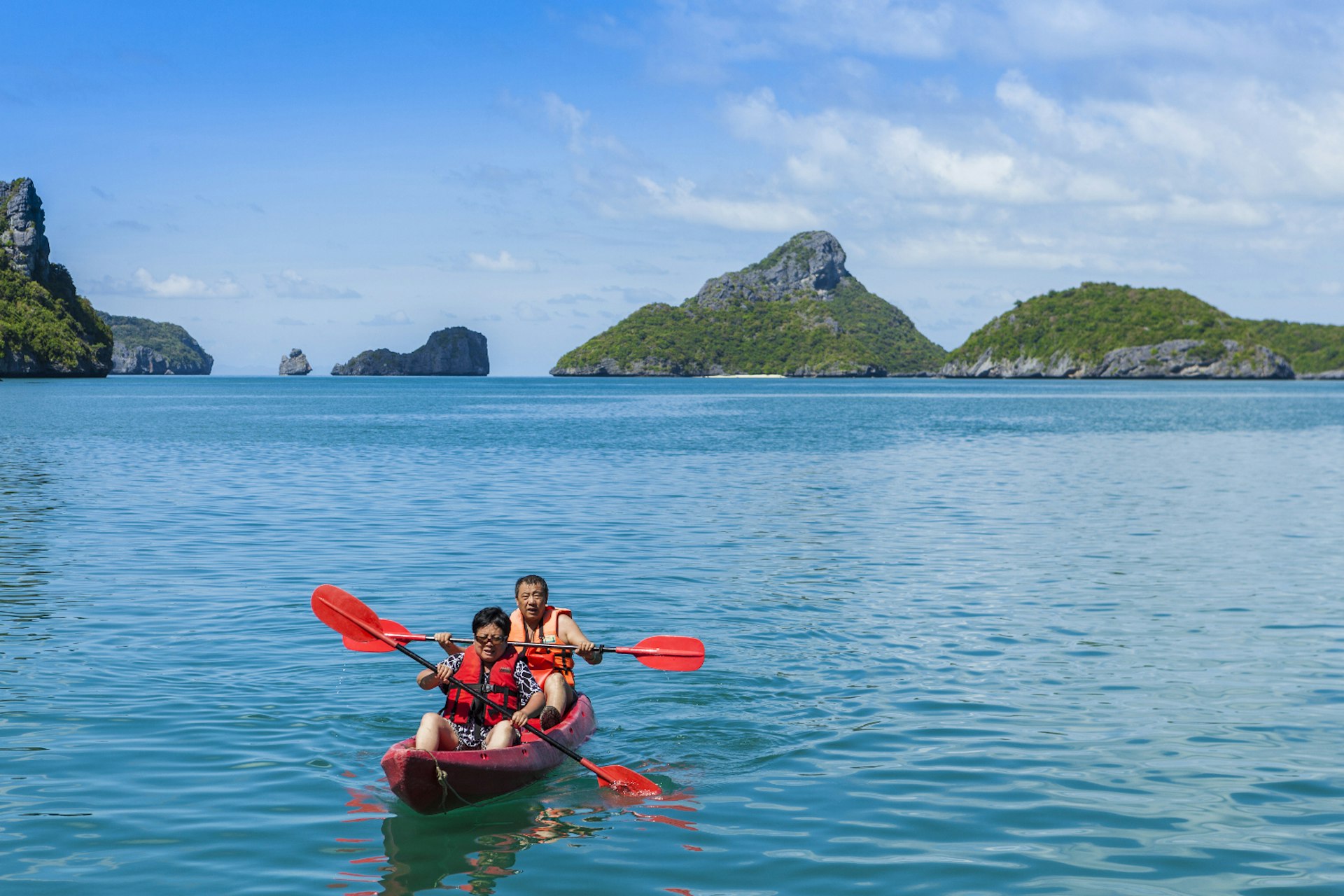 Thailand's Ang Thong National Marine Park is perfect for kayaking © Felix Hug / Getty Images