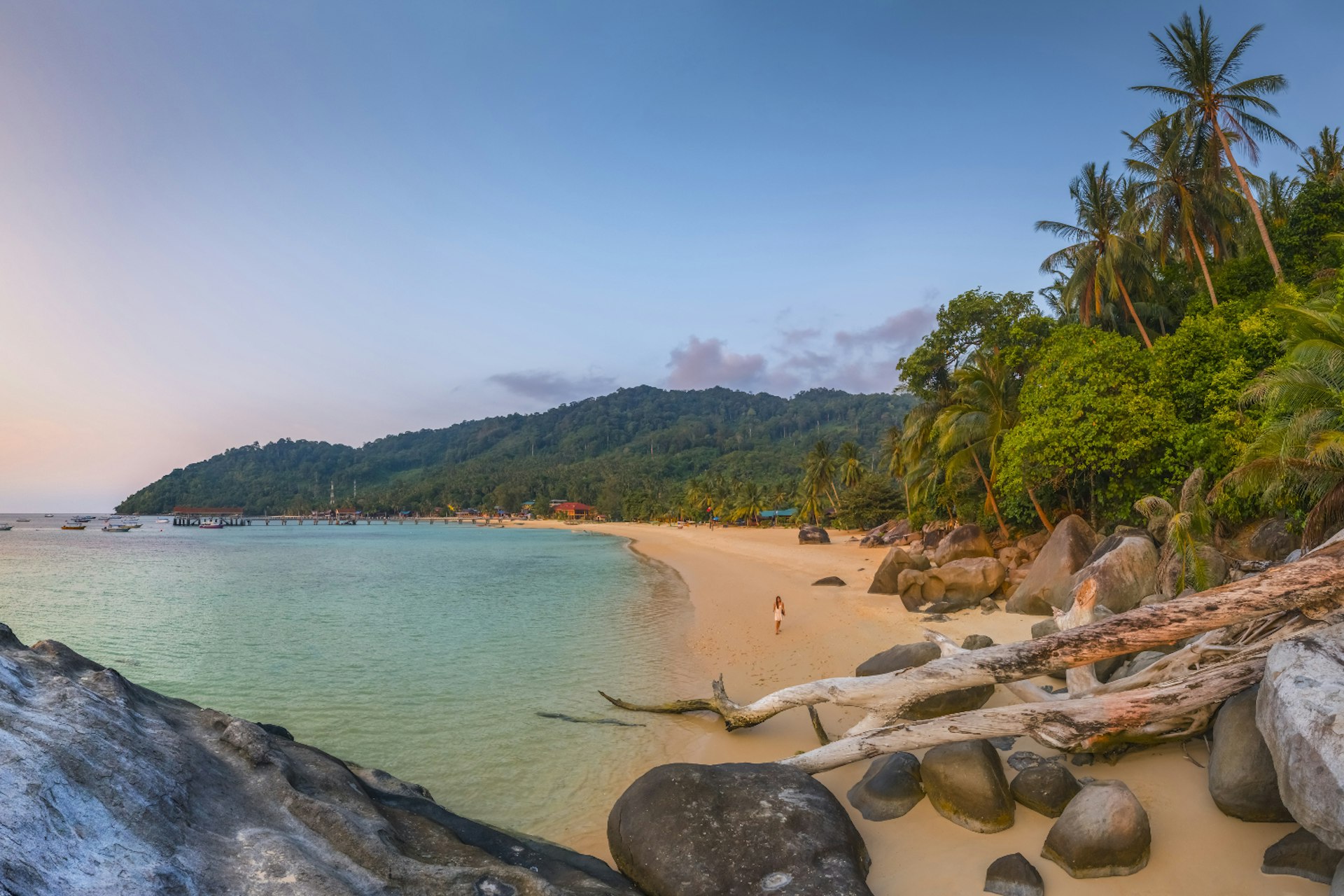 Tioman's Salang Beach is among the island's most beautiful