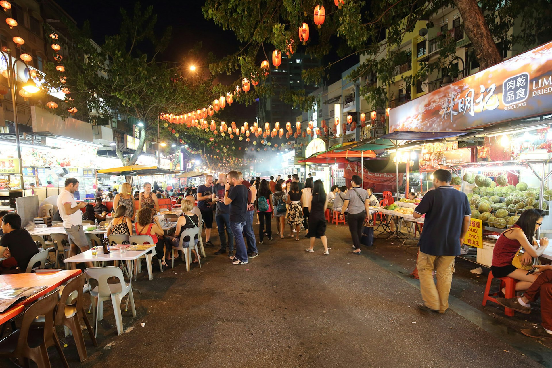 Kuala Lumpur's Jalan Alor Street