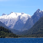 Features - 1. The Andes seen from the Bimodal Ferry route to Caleta Gonzalo