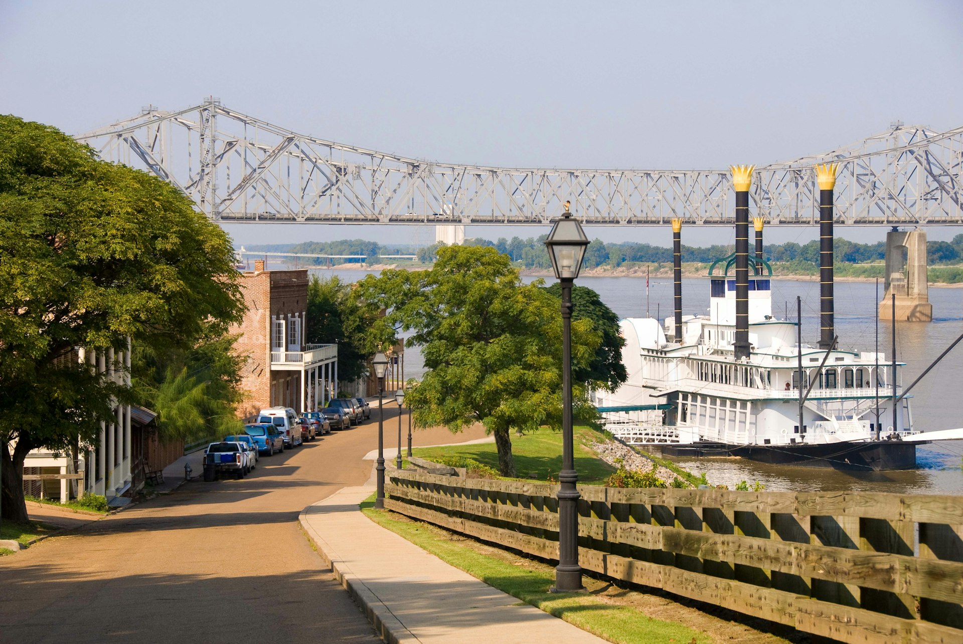 Natchez Under the Hill was the city's place for rabble-rousing in the 19th century, but now it is a great area of dining and nightlife. 
