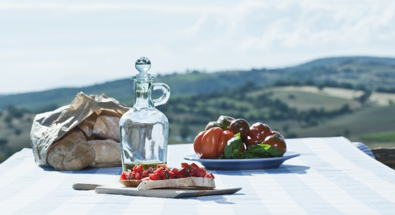 Tuscany combines delicious fresh flavours with breathtaking landscapes