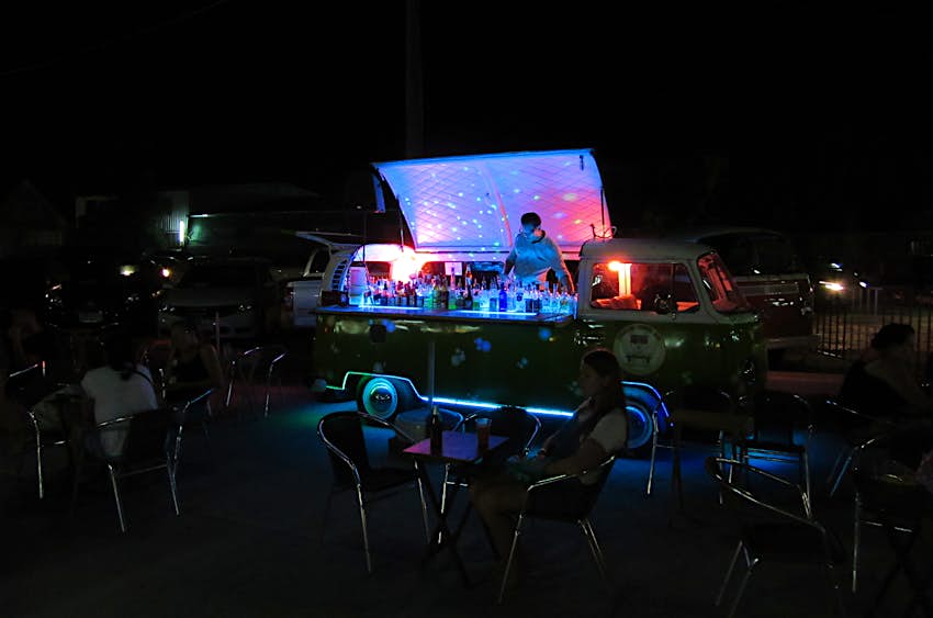 A mobile bar serves punters at Phuket Town's Weekend Market © Isabella Noble / Lonely Planet