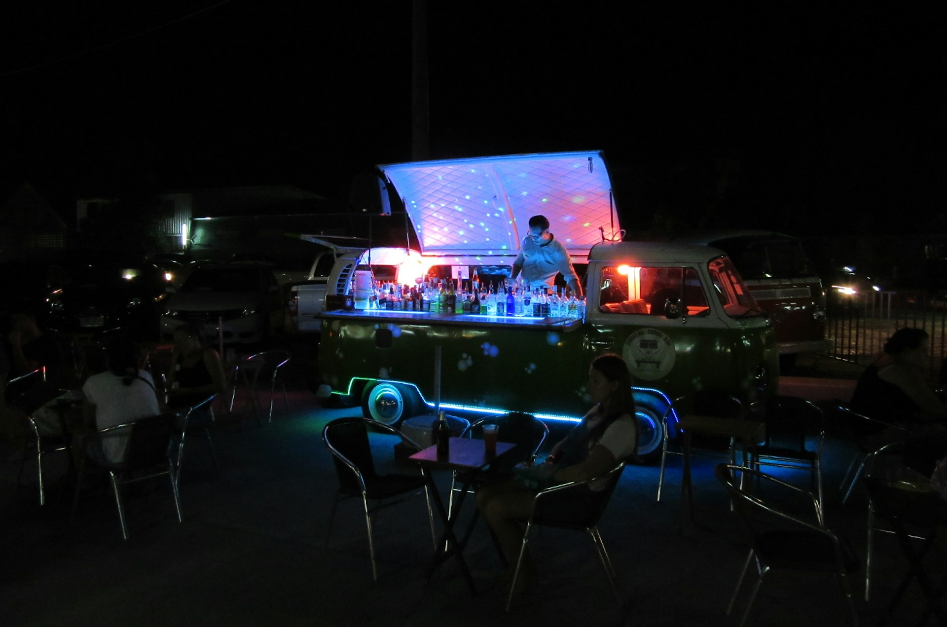 A mobile bar serves punters at Phuket Town's Weekend Market © Isabella Noble / Lonely Planet
