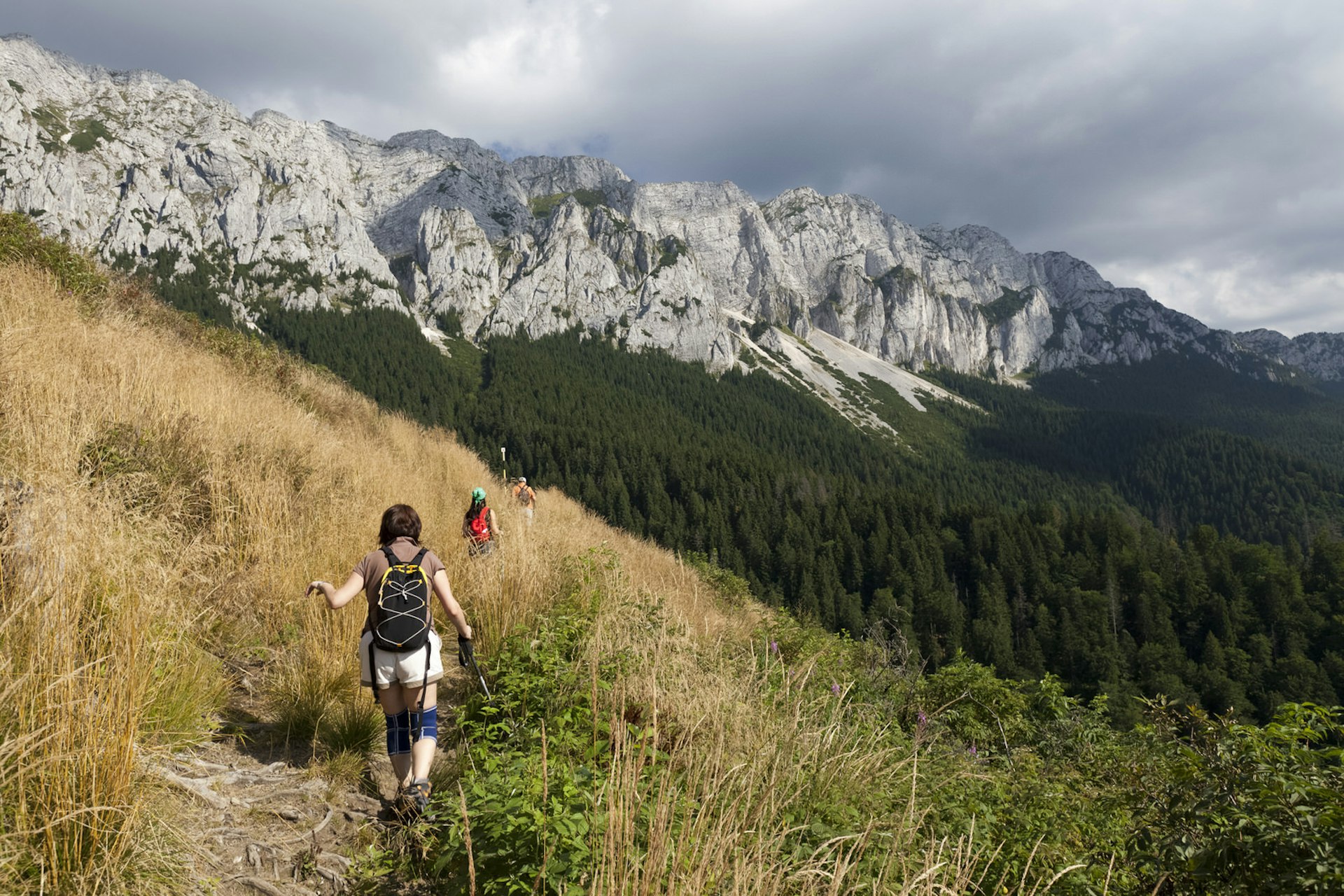 Hikers in Transylvania’s Piatra Craiului National Park © Porojnicu Stelian / Shutterstock