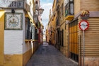 Typical Triana back-street leading down to the river © Brendan Sainsbury / Lonely Planet
