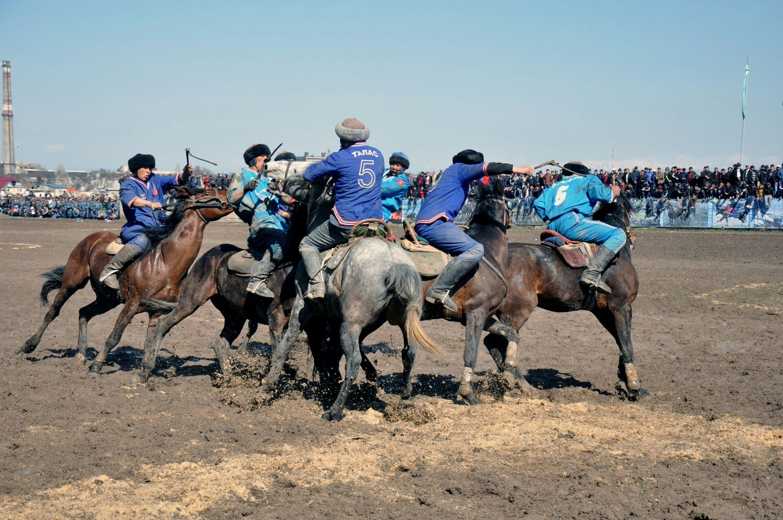 Kok-boru is the traditional sport of Nowruz © Anadolu Agency / Getty Images