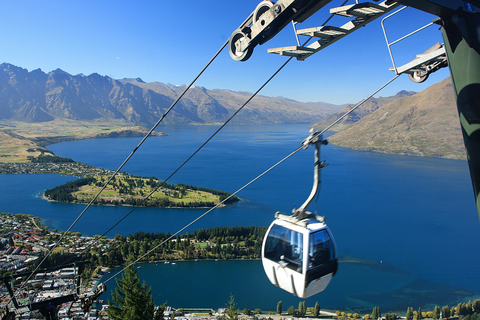 It's an easy cable car up for Queenstown views © Steve Stringer Photography / Getty Images