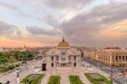 Aerial of Palacio Bellas Artes in Mexico City © Maria Sward
