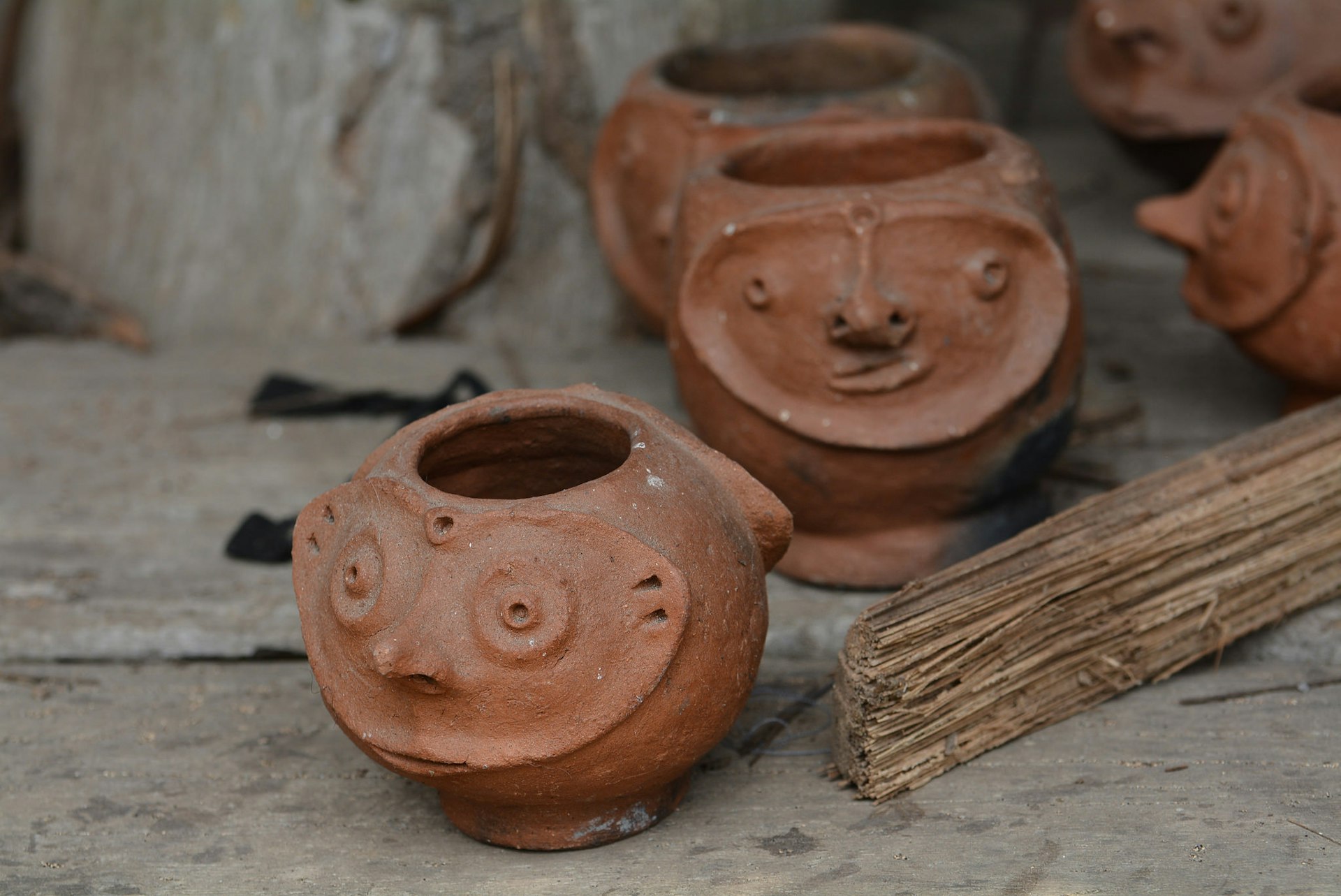 Handmade pots from The Sepik © Anna Kaminiski / Lonely Planet