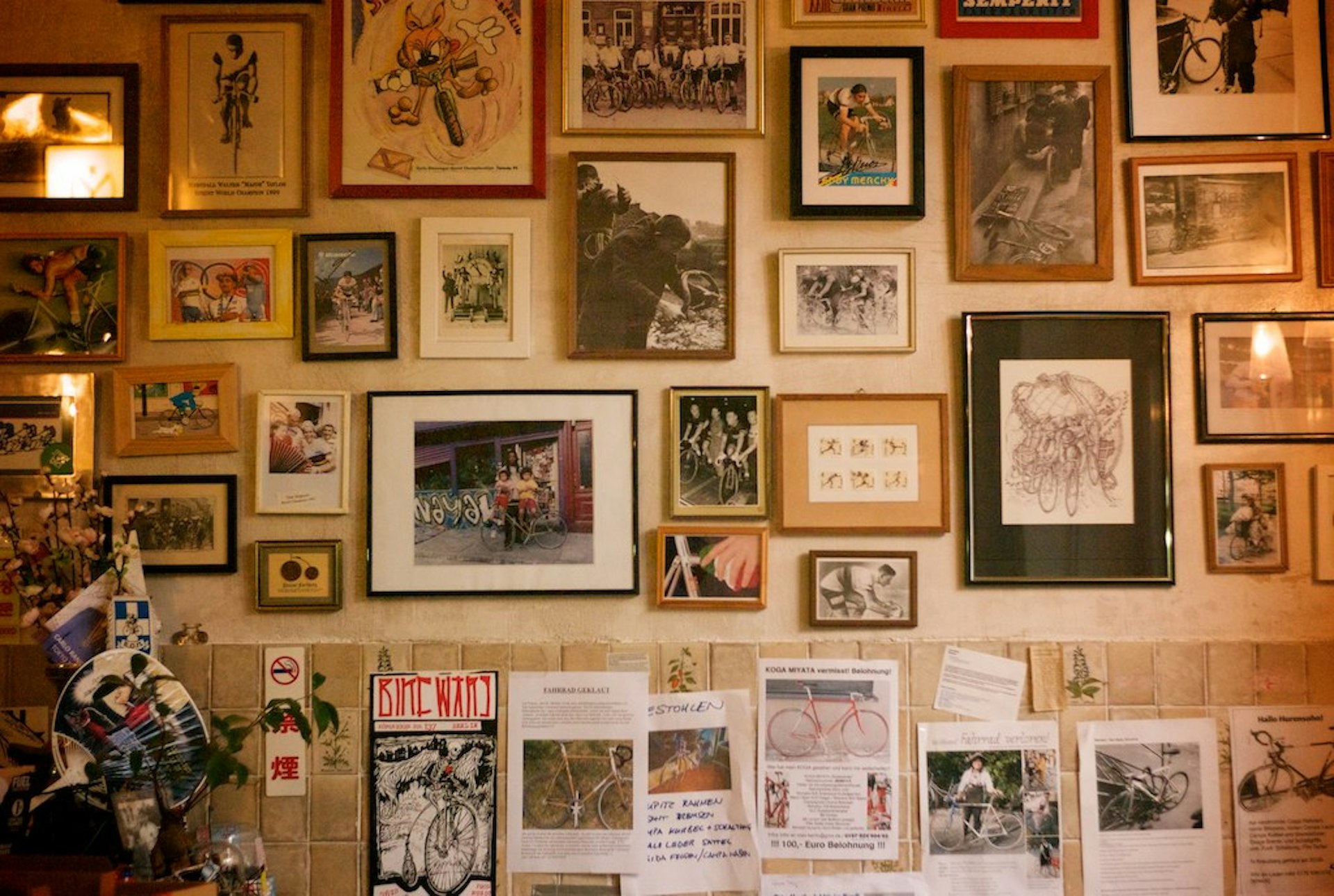 At the Keirin Cycle Cafe