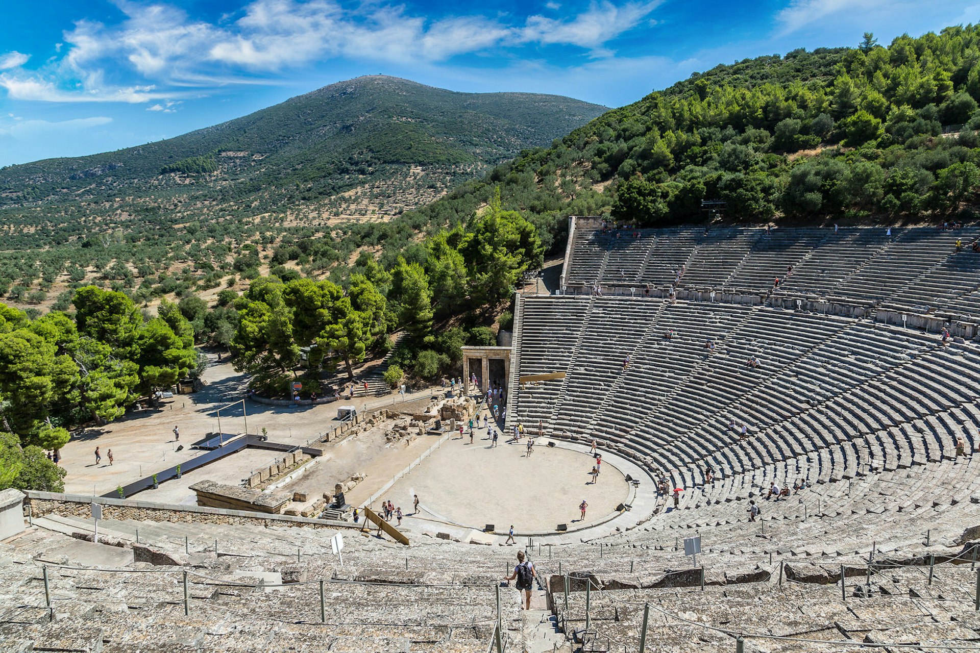 The ancient Theatre of Epidavros © S-F / Shutterstock