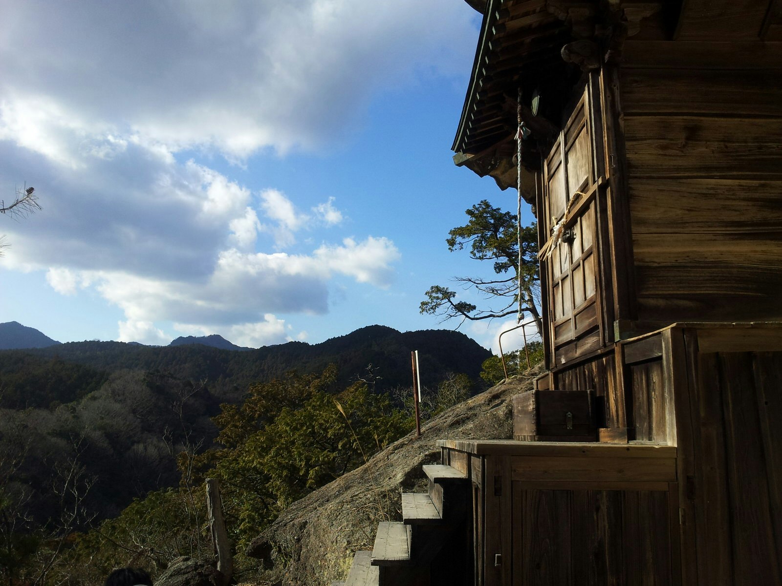View from Iwaya hall, Ibuta-ji 