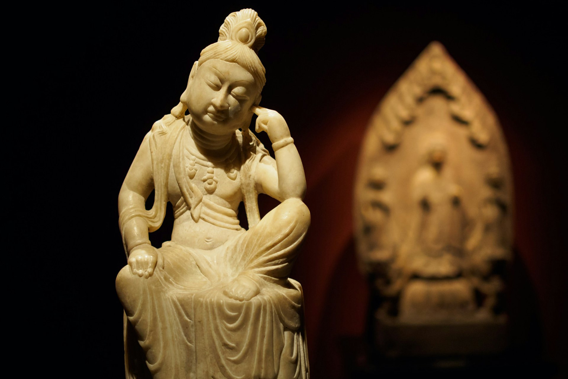 Exquisite Buddhist sculptures on display at the Poly Art Museum © Tom O'Malley / Lonely Planet