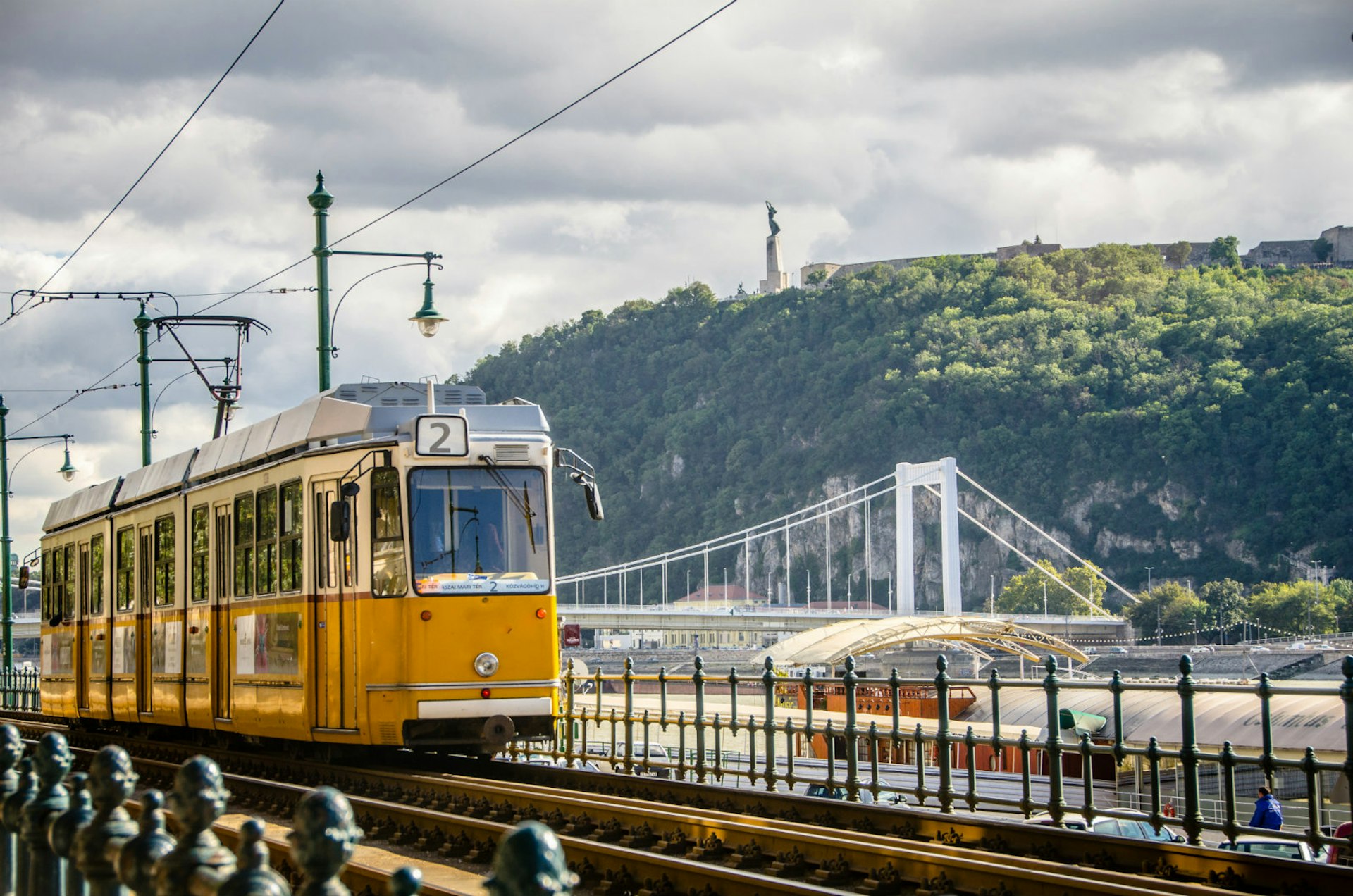 Take a tour along the Danube in Budapest's Tram number two© titoslack / Getty Images