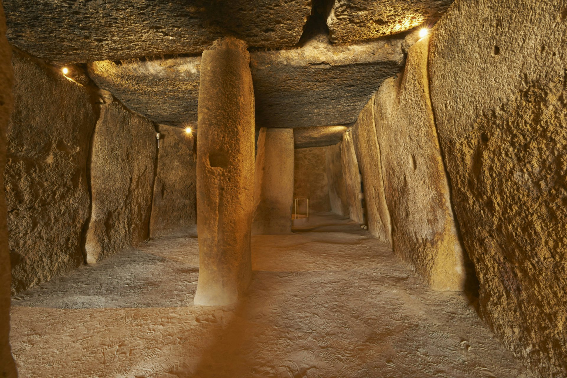Dolmen de Menga burial ground was once filled with skeletons © Education Images / Getty Images
