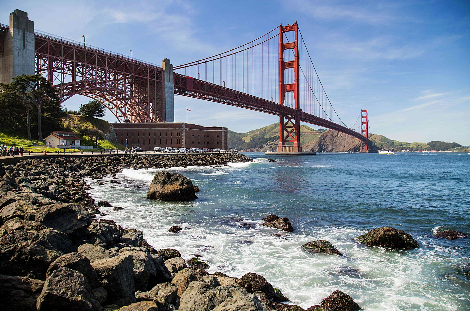 The Golden Gate Bridge has had a starring role in many a San Francisco-set movie © Alexander Howard / Lonely Planet