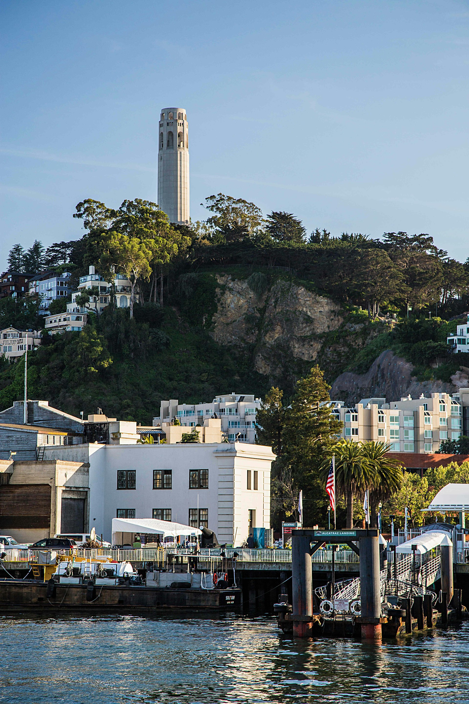 Coit Tower, with its hilltop position, has appeared in the background of several SF movies © Alexander Howard / Lonely Planet