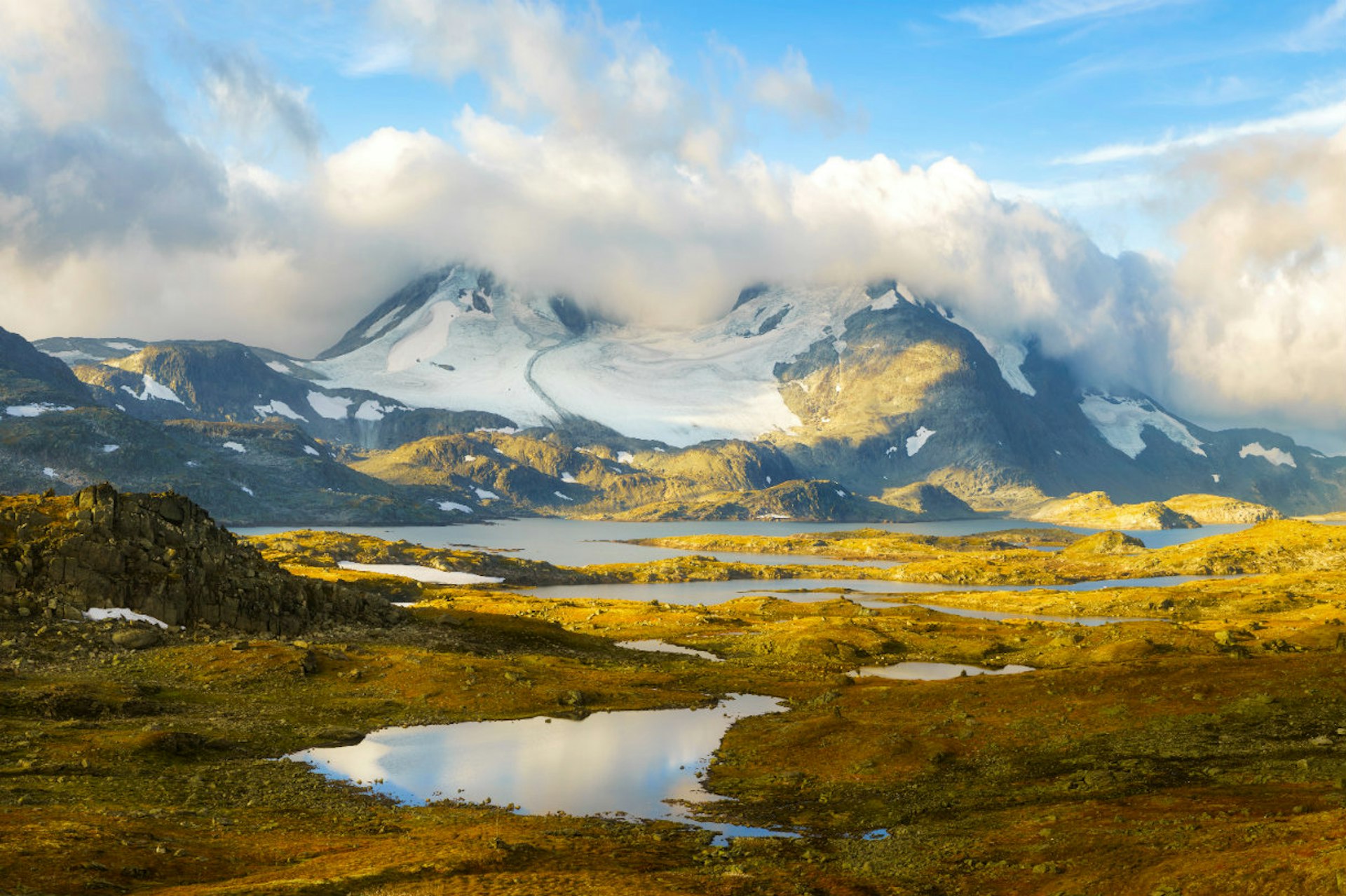 Jotunheimen National Park , or 'Home of the Giants' is one of Norway's most spectacular destinations © kiszon pascal / Getty Images