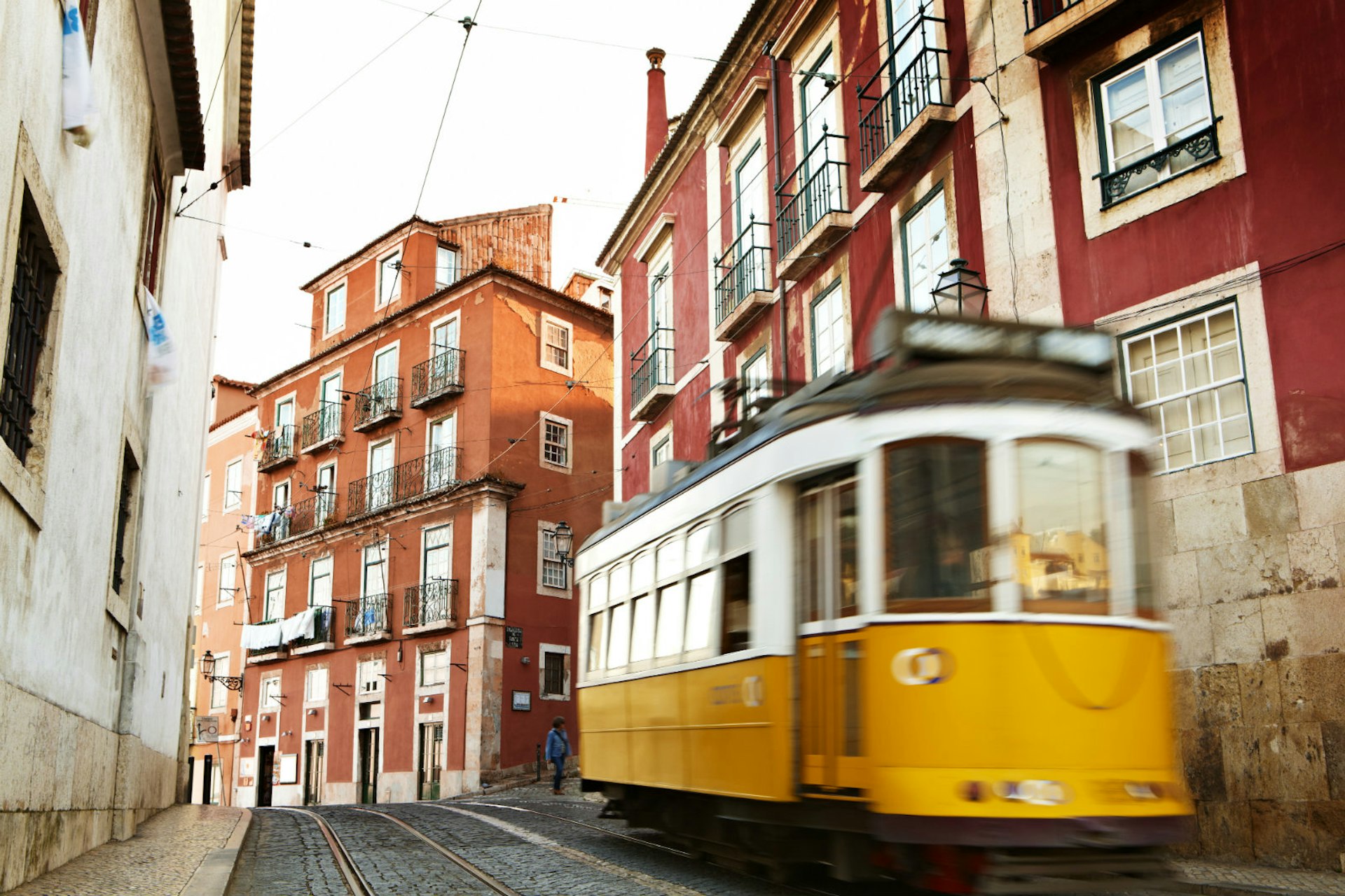 Lisbon's yellow trams are a classic sight in this postcard-perfect city © Matt Munro / Lonely Planet